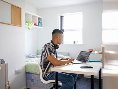 Student bedroom - Credit: SolStock iStock-1369312718